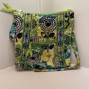 Vera Bradley Hipster Crossbody Purse Bag Limes Up